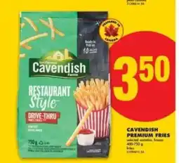 No Frills Cavendish Premium Fries offer