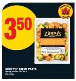 No Frills Ziggy's Fresh Pasta offer