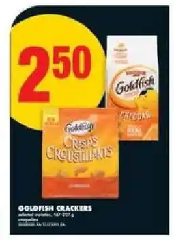 No Frills Goldfish Crackers offer