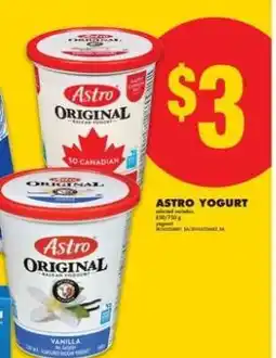 No Frills Astro Yogurt offer