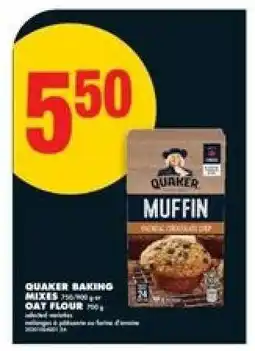 No Frills QUAKER BAKING MIXES offer
