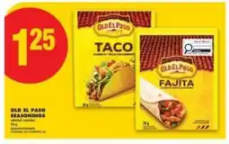 No Frills OLD EL PASO SEASONINGS offer