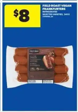 Real Canadian Superstore Field Roast Vegan Frankfurters offer