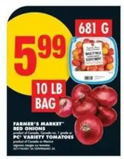 No Frills Farmer's Market Red Onions offer