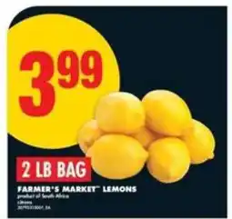 No Frills 2 LB BAG FARMER'S MARKET LEMONS offer