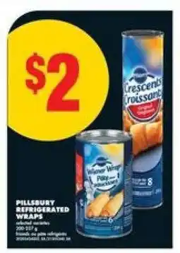 No Frills PILLSBURY REFRIGERATED WRAPS offer