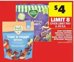 Real Canadian Superstore Baby Gourmet Snacks offer