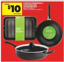 Real Canadian Superstore Everyday Essentials Cookware and Cookware Sets offer