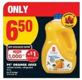 PC Orange Juice