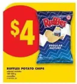 No Frills Ruffles Potato Chips offer