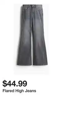 H&M Flared High Jeans offer