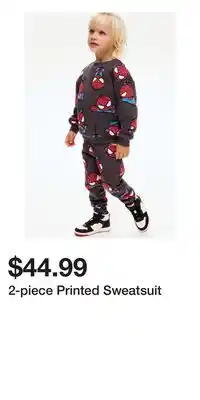 H&M 2-piece Printed Sweatsuit offer