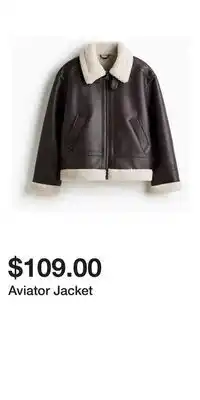 H&M Aviator Jacket offer