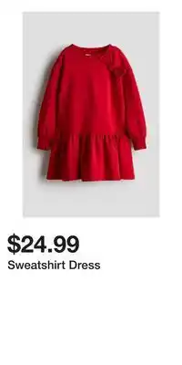 H&M Sweatshirt Dress offer