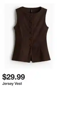 H&M Jersey Vest offer