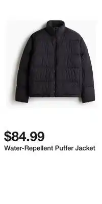 H&M Water-Repellent Puffer Jacket offer