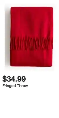 H&M Fringed Throw offer