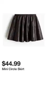 H&M Mini Circle Skirt offer