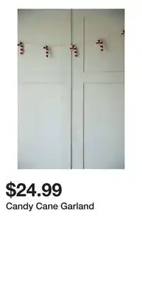 H&M Candy Cane Garland offer
