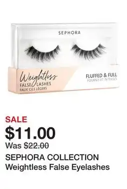 Sephora SEPHORA COLLECTION Weightless False Eyelashes offer