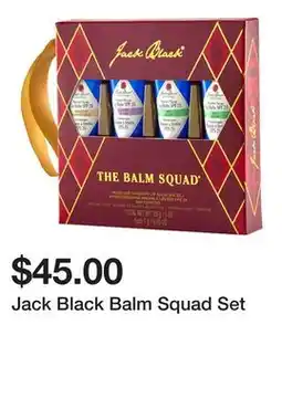Sephora Jack Black Balm Squad Set offer
