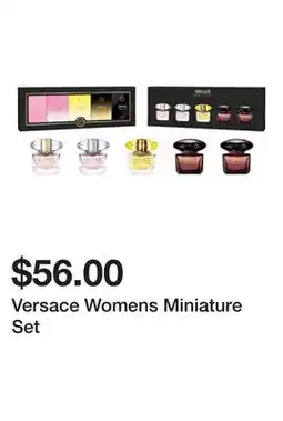 Sephora Versace Womens Miniature Set offer