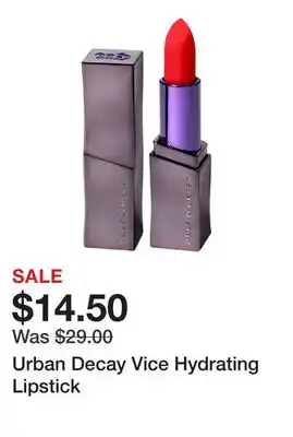 Sephora Urban Decay Vice Hydrating Lipstick offer