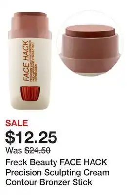 Sephora Freck Beauty FACE HACK Precision Sculpting Cream Contour Bronzer Stick offer