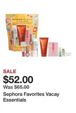 Sephora Sephora Favorites Vacay Essentials offer