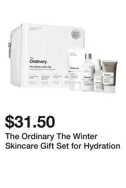Sephora The Ordinary The Winter Skincare Gift Set for Hydration offer
