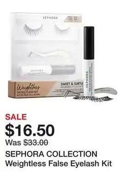Sephora SEPHORA COLLECTION Weightless False Eyelash Kit offer