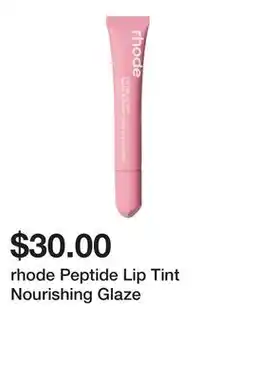 Sephora rhode Peptide Lip Tint Nourishing Glaze offer