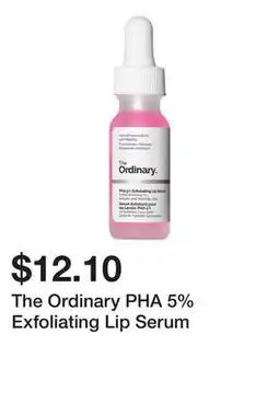 Sephora The Ordinary PHA 5% Exfoliating Lip Serum offer