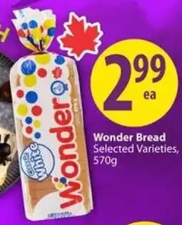 Save on Foods Wonder Bread offer
