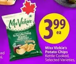 Save on Foods Miss Vickie's Potato Chips offer