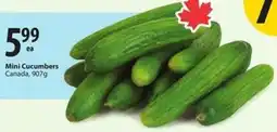 Save on Foods Mini Cucumbers offer