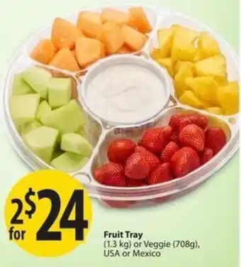 Save on Foods Fruit Tray offer