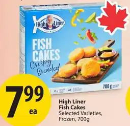 Save on Foods High Liner Fish Cakes offer