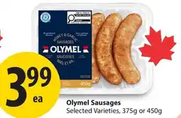 Save on Foods Olymel Sausages offer