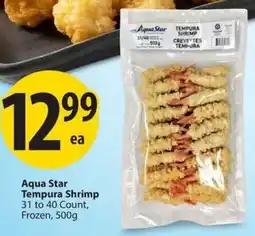 Save on Foods Aqua Star Tempura Shrimp offer