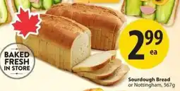 Save on Foods Sourdough Bread offer
