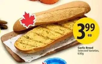Save on Foods Garlic Bread offer