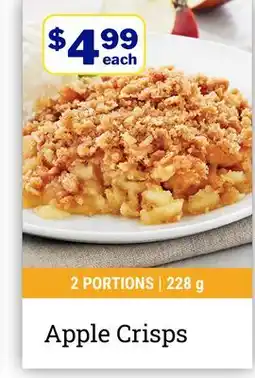 M & M Food Market Apple Crisps offer