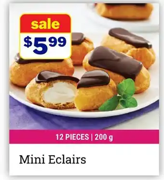 M & M Food Market Mini Eclairs offer