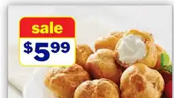M & M Food Market Mini Cream Puffs offer