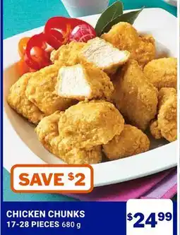 M & M Food Market CHICKEN CHUNKS offer