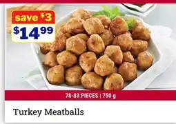 M & M Food Market Turkey Meatballs offer