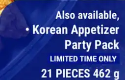M & M Food Market Korean Appetizer Party Pack offer