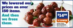 M & M Food Market Italian Style Beef Meatballs offer