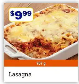 M & M Food Market Lasagna offer